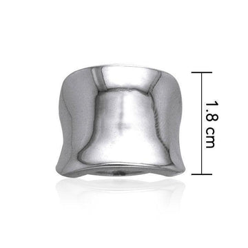 Bold  Sterling Silver Ring TRI989